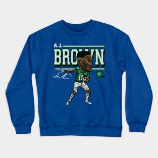 A.J. Brown Philadelphia Cartoon Crewneck Sweatshirt